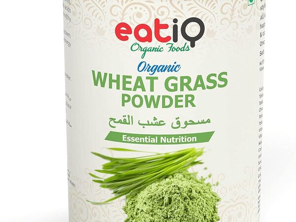 EatiQ Organic Foods - Organic Wheatgrass Powder - 100GM