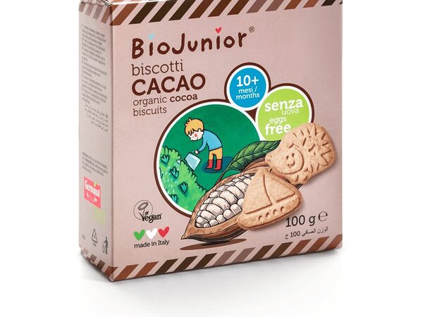 Organic Cocoa Biscuits (10+ Months) – 100g
