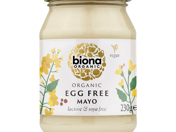 Biona Egg Free Mayonnaise - Organic, Rich, Soy-Free - 230g