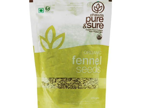 PURE&SURE - Organic Fennel Seeds 100GM