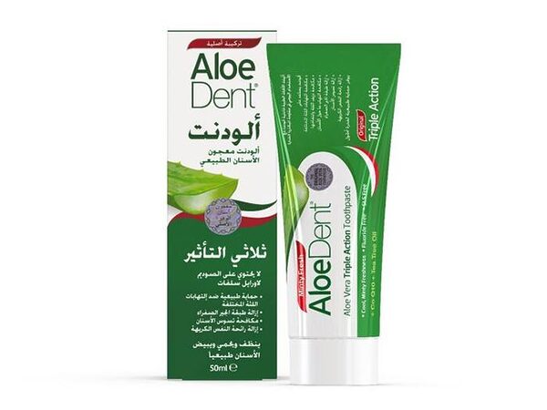 Aloedent Toothpaste Triple Action 50 Ml