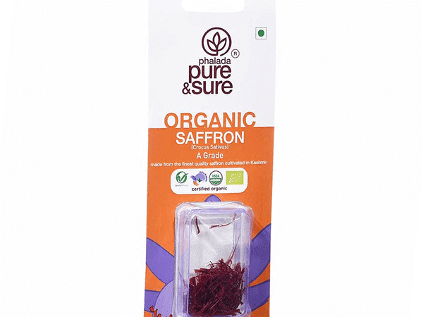 PURE&SURE - Organic Saffron 0.5GM