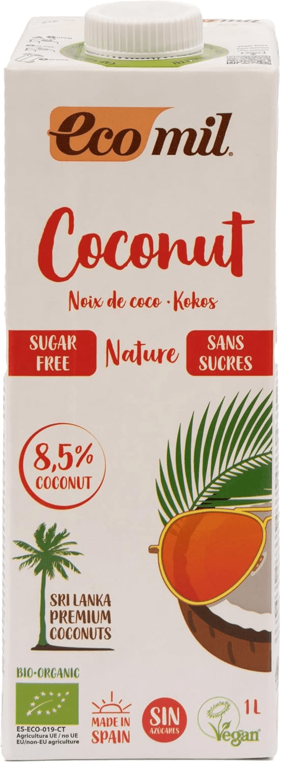 62a11842 Ecomil Organic Oat Drink No Added Sugar – 1L - Image 1