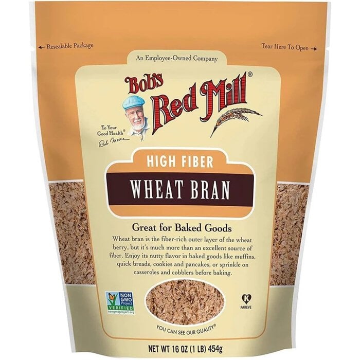 665e020a Bob’s Red Mill Organic Wheat Bran – 16oz - Image 1