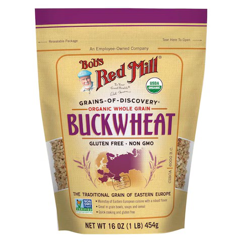 6HgM_bP3bwpf5pvtBzLXDfuN2hunibF26ZitoViyixg Bob’s Red Mill Organic Buckwheat Groats 453g - Image 1