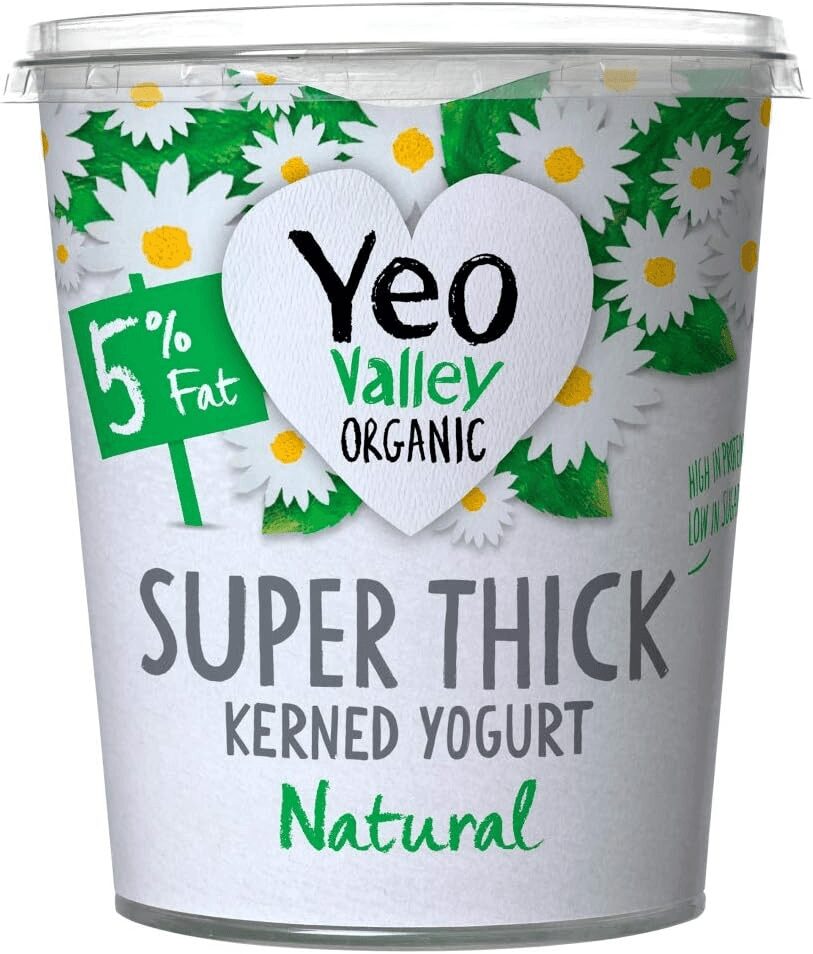 83726624 Organic Super Thick Kerned Natural Yogurt – 850g - Image 1