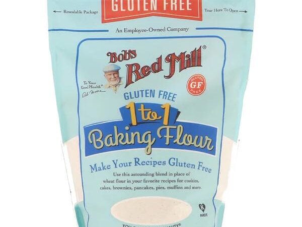 Bob’s Red Mill Organic Gluten Free 1-to-1 Baking Flour – 624g