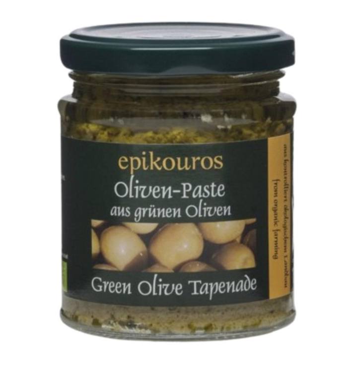 b929007b Epikouros Organic Olives Tapenade Green – 190g - Image 1