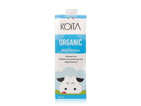 Koita Organic Whole Milk 1L