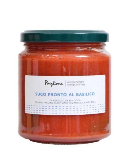 c913f075 Paglione Organic Tomato Sauce With Basil - Image 1