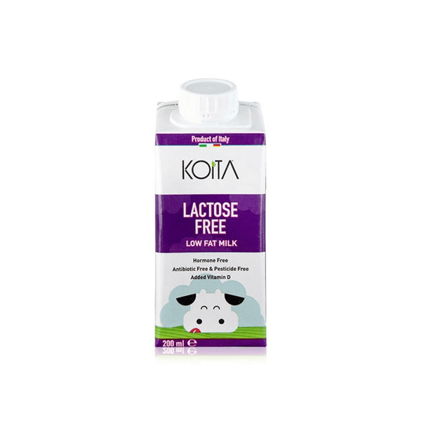 cfe3db53 Koita Organic Lactose-Free Low Fat Milk – 200ml - Image 1