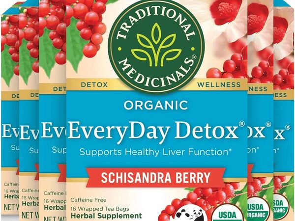 Traditional Medicinals Organic Everyday Detox – 16 Tea Bags