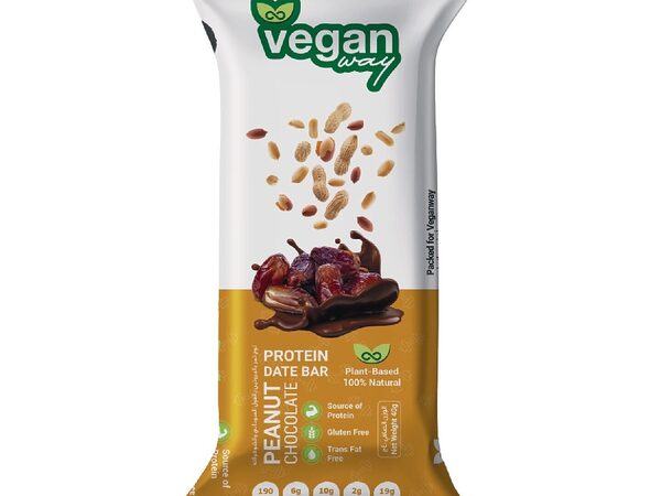 Veganway Protein Dates & Peanut Bar 40G