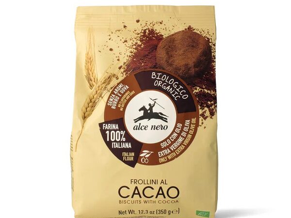 Organic Cocoa Shortbread Biscuits – 350g