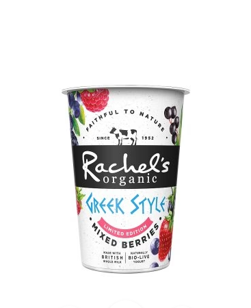 Organic Greek Style Mixed Berries Yogurt 450g