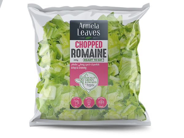 Armela Farms Romaine Lettuce Shredded (Washed & Sanitised)