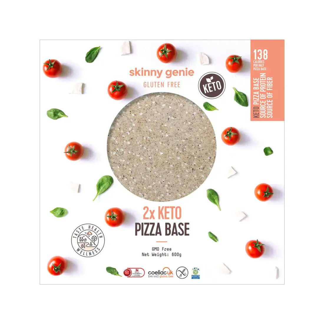image.png Keto Gluten Free Pizza Base 26cm - 2 Pieces - Image 1
