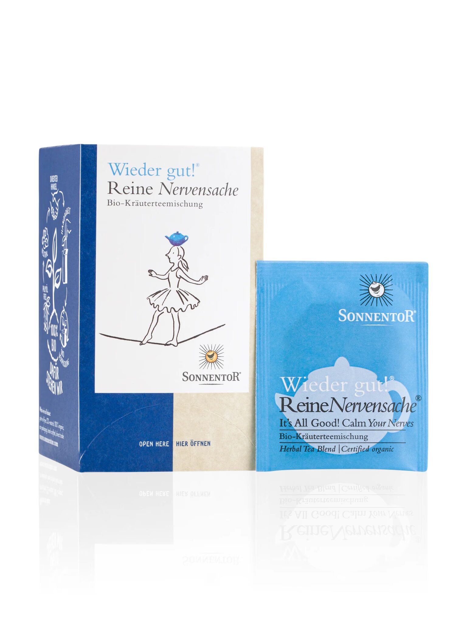 image.png Sonnentor Calm Your Nerves Lemon Balm Tea - Image 1