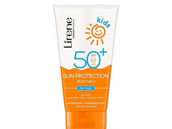 Lirene Sun Protection Body Milk 50SPF for Kids 150ML