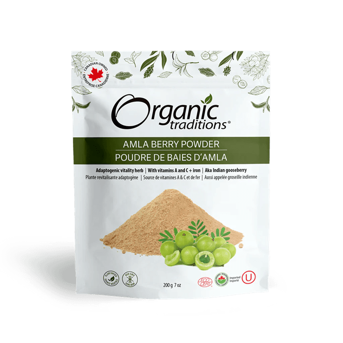 qMuQVcKY-AzpwjFFITdCdv6jIzNx2SqqohpV7SzAAXY Organic Traditions Amla Berry Powder 200G - Image 1