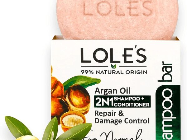 Natural Argan Oil 2in1 Shampoo and conditioner Bar 100G