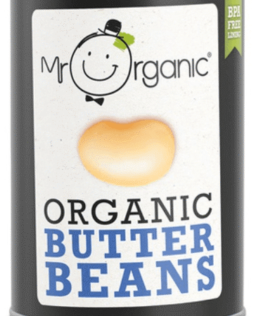 Mr Organic Butter Beans 400g Gluten Free Vegan