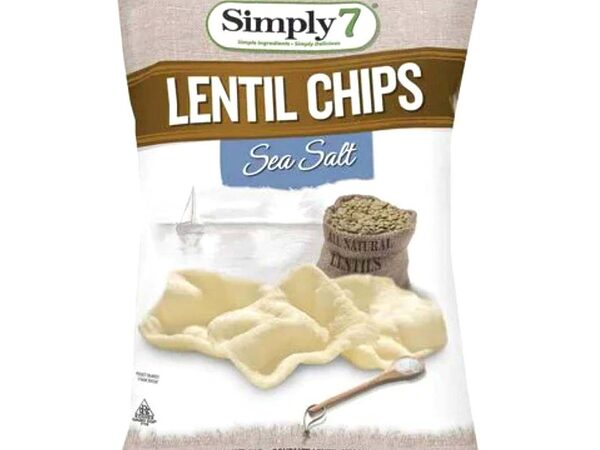 SIMPLY7 Chips Lentil Sea Salt 113G