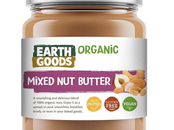 Organic Mixed Nut Butter 200g