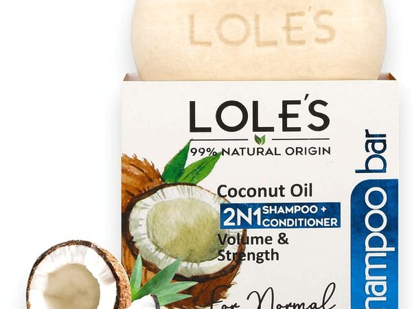 Natural Coconut Oil 2in1 Shampoo and Conditioner Bar 100G