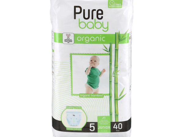 PURE BABY - ECO Training pants Size 5 Junior 40 pieces