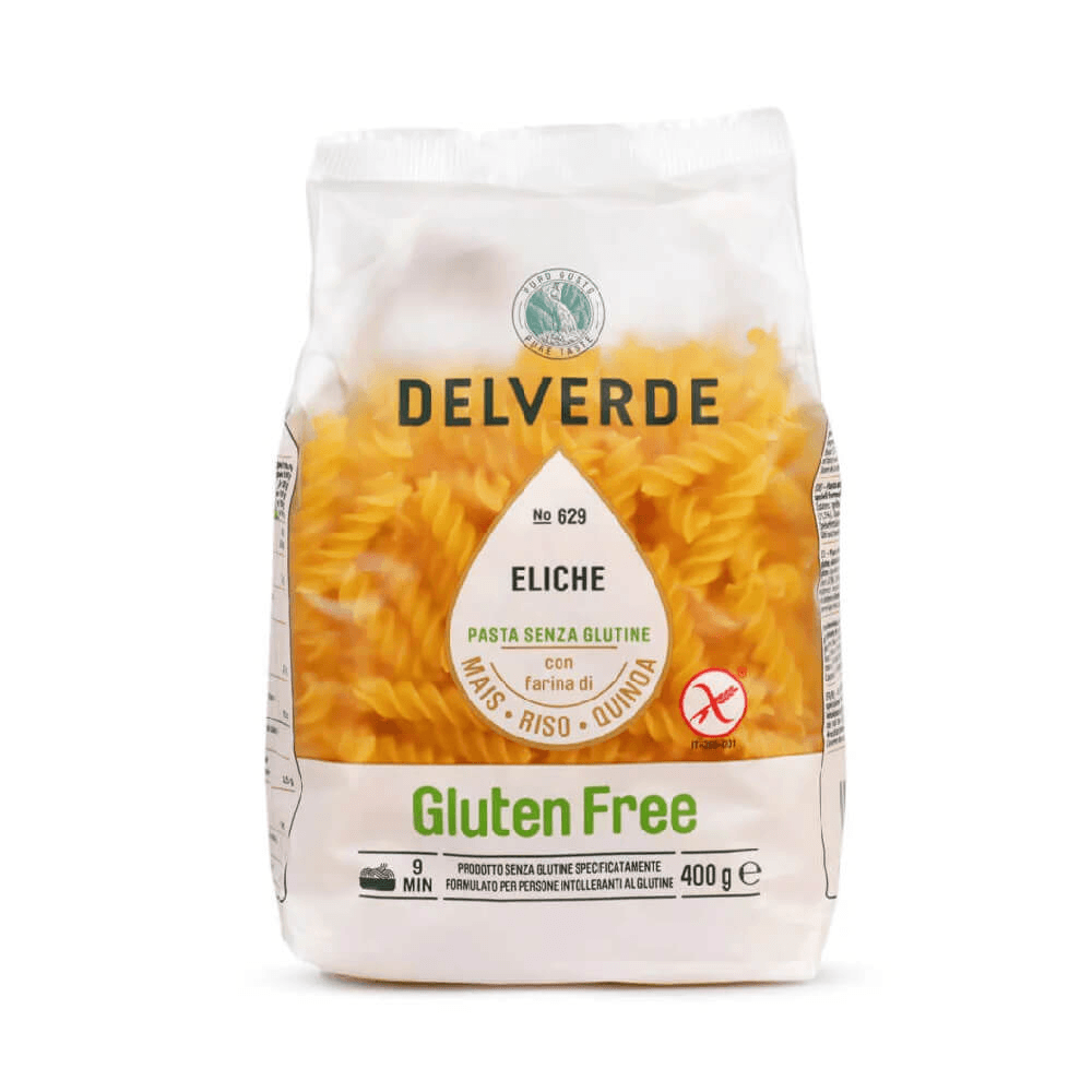 5a69a6e8 Delverde Organic Gluten Free Pasta – Fusilli Eliche - Image 1