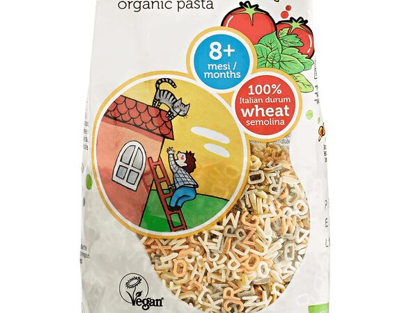 Organic Mini Letters Pasta (8+ Months) – 200g