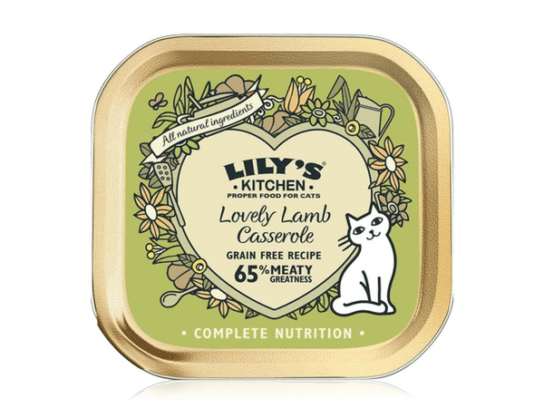 Lilys Kitchen Lamb Paté Wet Cat Food - 85G