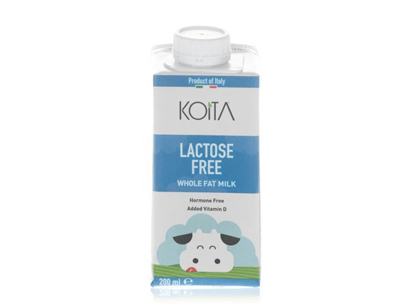 Koita Organic Lactose-Free Full Fat Milk – 200ml