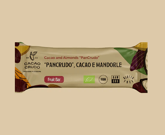 Bar Organic Pancrudo Cacao And Almonds
