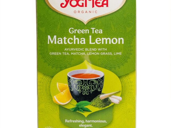 Yogi Organic Green Tea – Matcha Lemon
