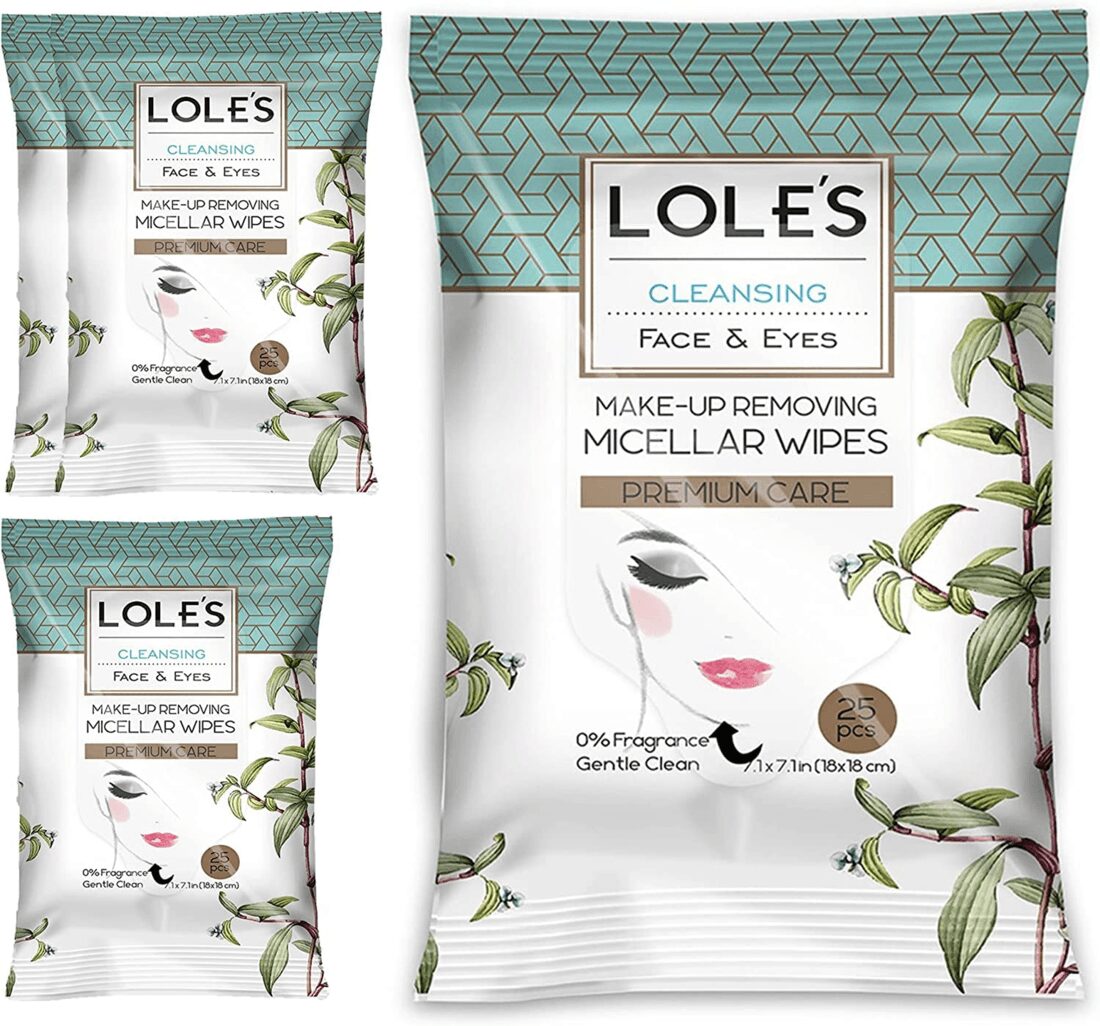 80f31017 Makeup Removing Miscellar Wipes No fragrance 25pcs - Image 1