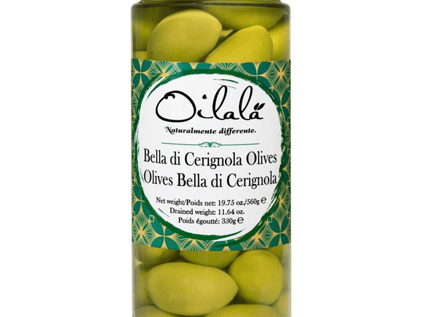 Oilala Organic Olives Cerignola Pitted