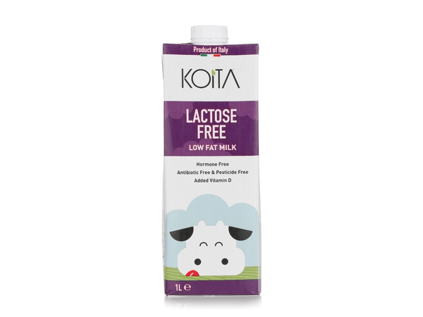 Koita Organic Lactose-Free Low Fat Milk – 1L