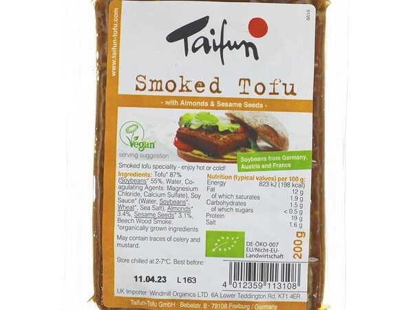 Organic Almond Sesame Tofu Slice – 200g