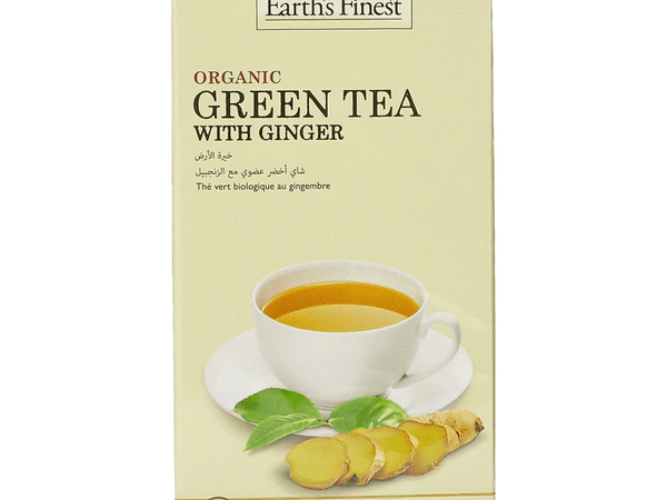 Earth's Finest Organic Green Tea With Ginger 1.5g x 25