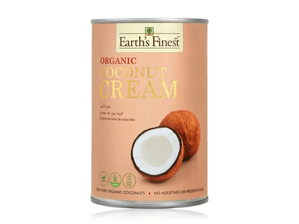 Earth's Finest Organic Coconut Cream 400ML