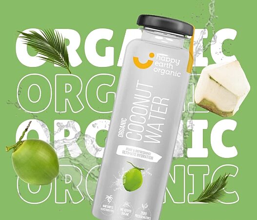 Organic Coconut Water Glass Bottle 350ML