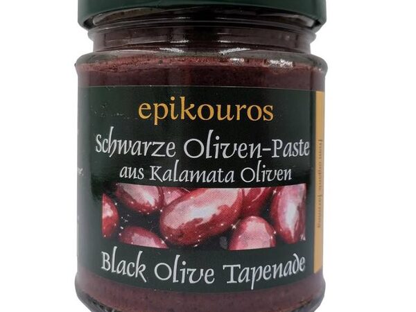 Epikouros Organic Olives Tapenade Black