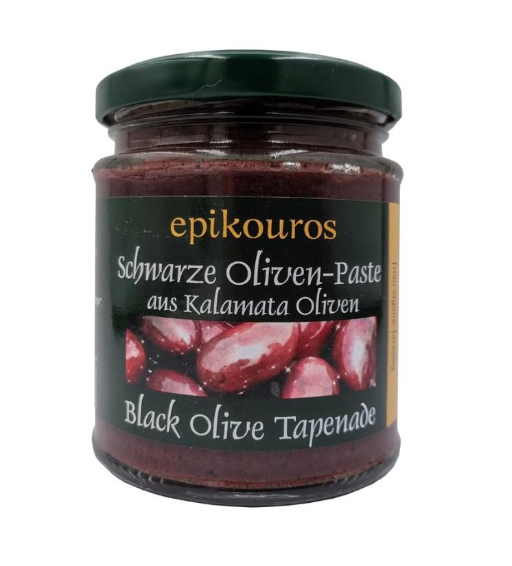 bd8e5744 Epikouros Organic Olives Tapenade Black - Image 1