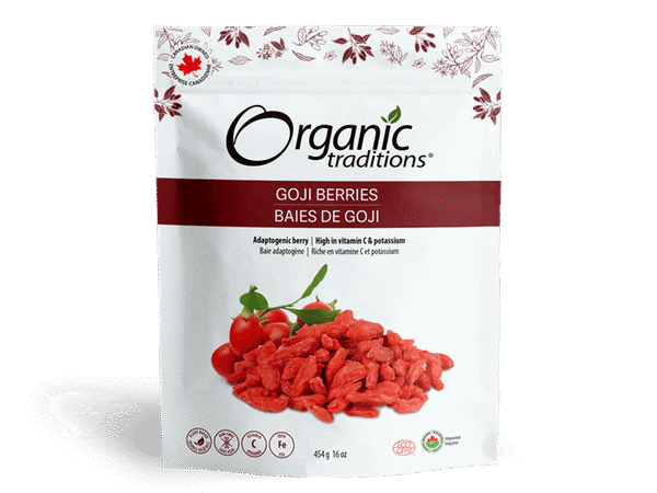 Organic Traditions Goji Berries 227G