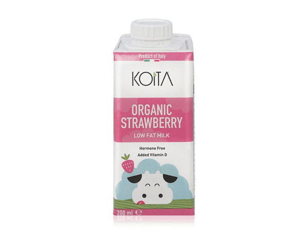 Koita Organic Strawberry Milk 200ml