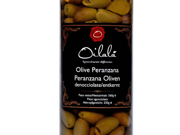Oilala Organic Olives Peranzana Pitted – 560g