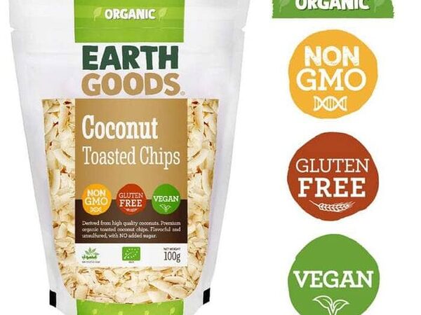 Organic Coconut Toasted Chips 100g