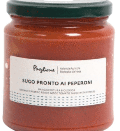 Paglione Organic Tomato Sauce With Peppers